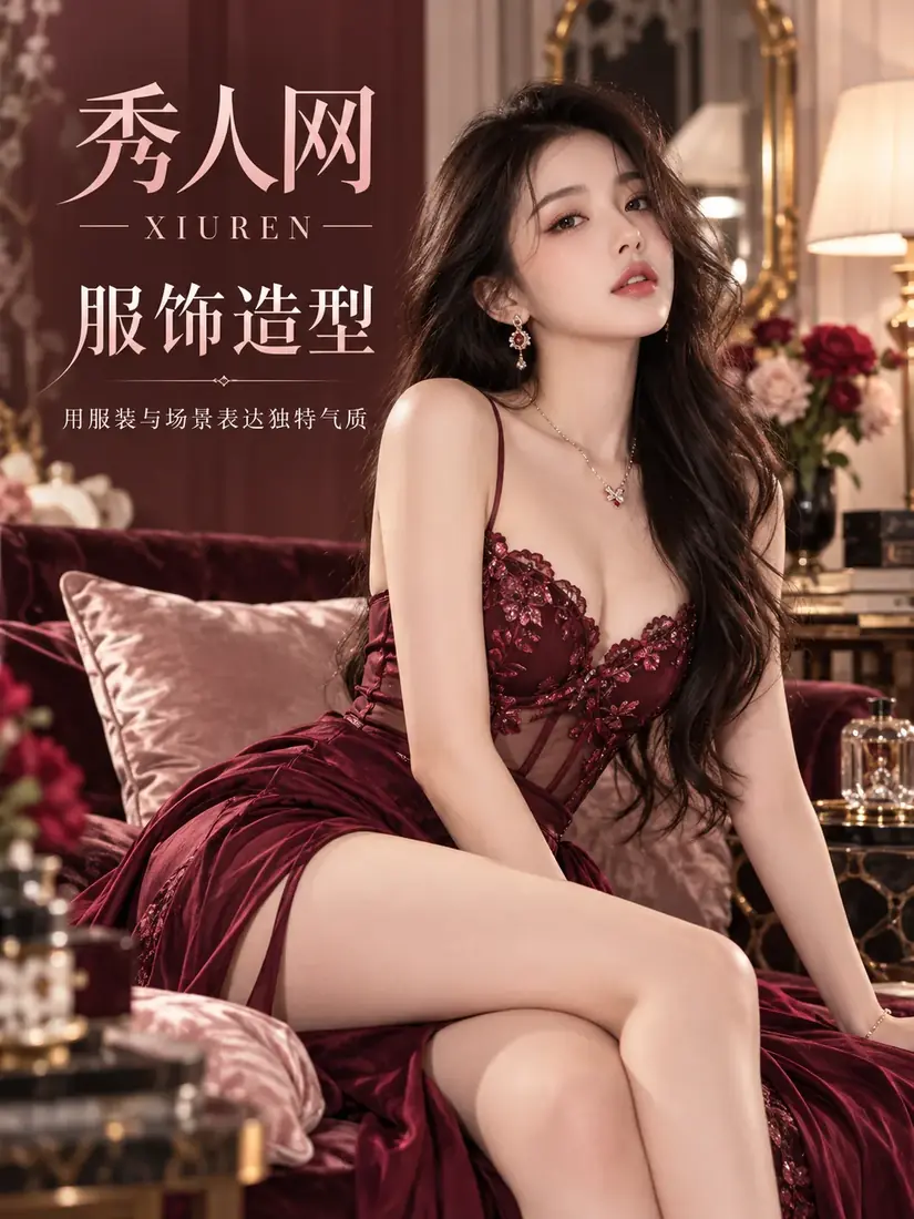 服饰造型摄影作品示意